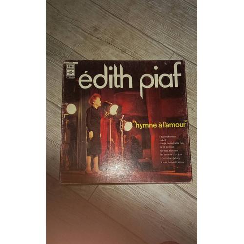 Coffret 3 Vinyles Édith Piaf "Hymne À L'amour"