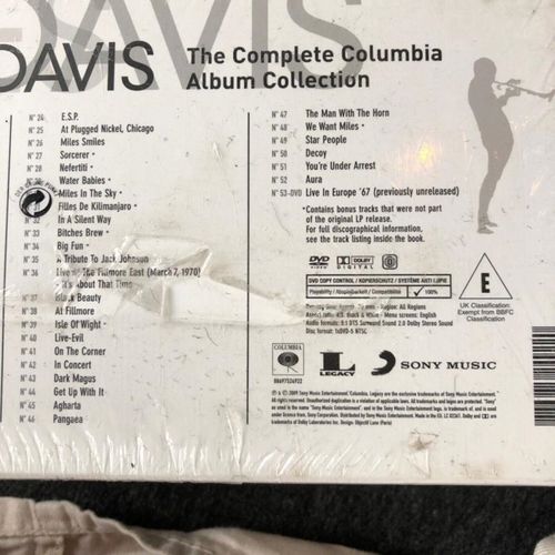 Miles Davis The Complete Columbia Album Collection 70 Cd+Dvd