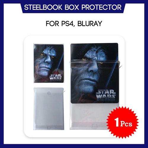 1 Pc - Boîte De Protection Blu-Ray Pour Ps4 G2, En Plastique Transparent Sur Mesure