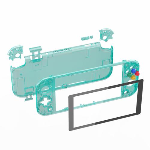 Vert Émeraude - Boîtier De Contrôleur Portable De Remplacement Extreme, Coque Personnalisée Avec Protection D'écran Et Boutons Abxy Pour Nintendo Switch Lite