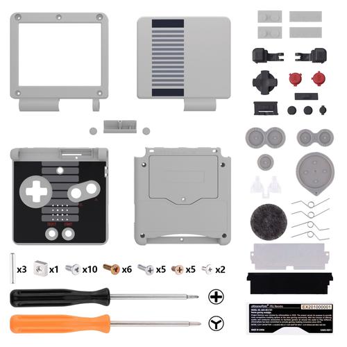 Style Nes Classique - Boîtier De Remplacement Pour Écran Ips Et Lcd Standard, Coque Personnalisée, Douce Au Toucher, Mise À Niveau, Délibérément Garçon, Advance Sp Gba Sp