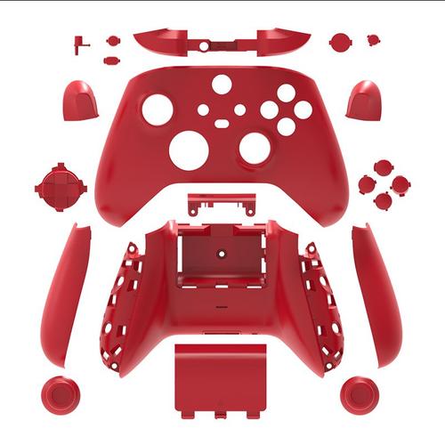 Rouge - Boîtier De Remplacement Pour Manette De Jeu Xbox Series S, Coque De Façade, Accessoires De Manette De Jeu