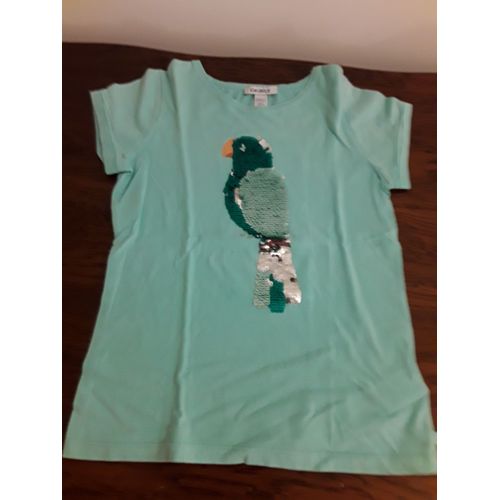 T-Shirt Sequin Réversibles Plaisirs 8 Ans 128 Cm