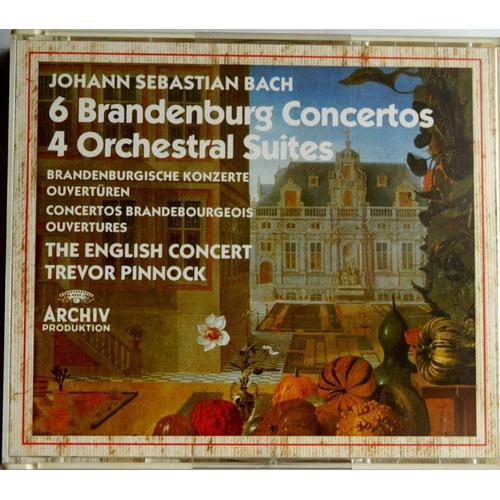 Concertos Brandebourgeois Nos. 1 À 6 Bwv 1046 À 1051, Suites Pour Orchestre Nos. 1 À 4 Bwv1066 À 1069