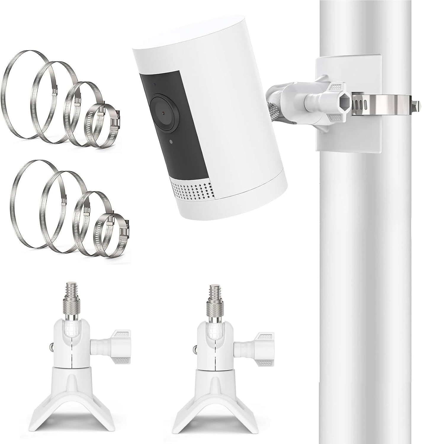 Support pour caméra extérieure et caméra intérieure, support de mât...