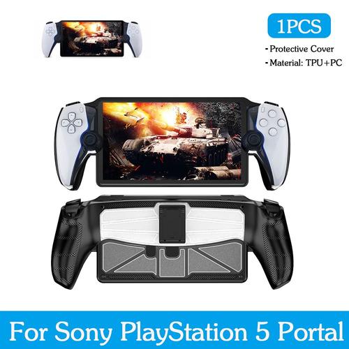 Noir - Coque De Protection Transparente Pour Ps5 Portal Sleeve Skin, Anti-Rayures, Déterminer La Housse De Console De Jeu, Playstation 5 Portal