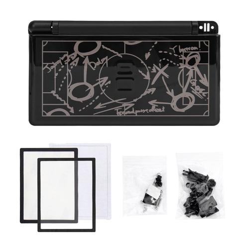 Noir B - Coque De Remplacement Pour Console Nds Lite Ds Lite Dsl Ndsl Nds Lite, 18 Couleurs, Accessoires De Boutons, Nouveau