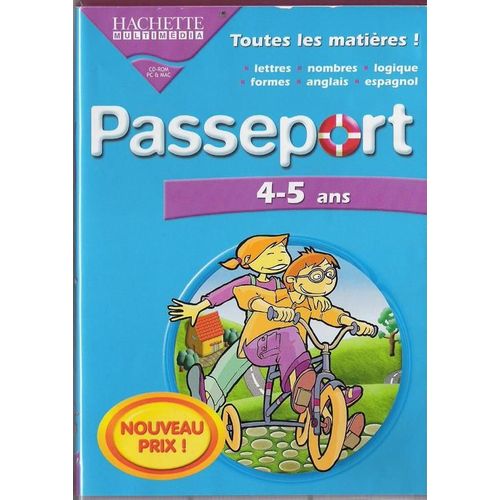 Passeport 4-5 Ans Pc