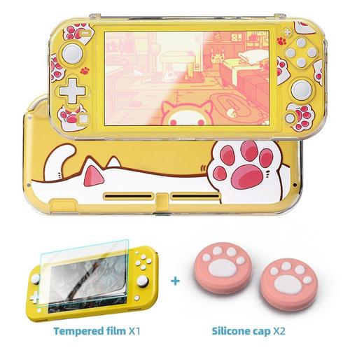 Cat Paw 01 - Coque Rigide Pour Nintendo Switch Lite, Joy Pad, Juste En Peau D'animal, Compatible Avec Joy Pad