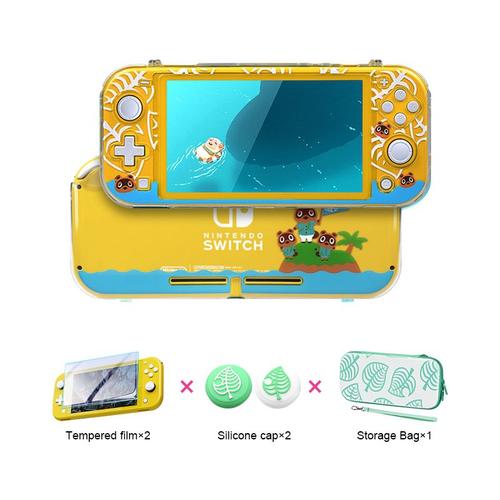 Un Ensemble A - Data Frog Cute Pink Pouch Switch Case Shell Switch Lite Protective Solid For Switch Nintendo Lite Animal Crossing For Ns Lite Kawaii Game Accessories Bag