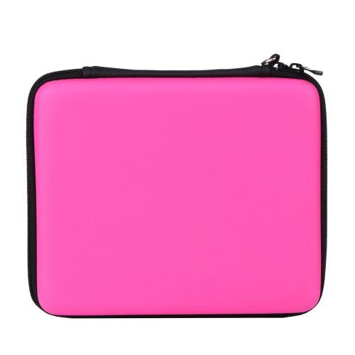 Rose - Étui De Rangement Rigide En Eva, Fermeture Éclair, Support De Protection Pour Nintendo 2ds