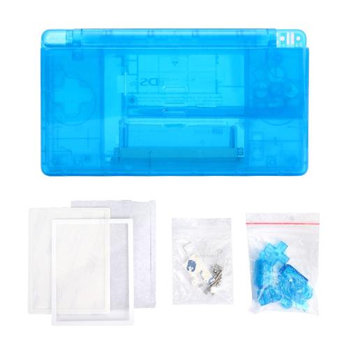 Trn Bleu - Kit Complet De Remplacement Pour Console De Jeu Nintendo Ds Lite Ndsl, Livraison Directe, Nouveau Boîtier, Coque, Housse, Ensemble De Boutons, Vis