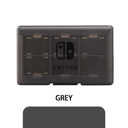 Avec Le Logo C - Mini Coque Rigide Portable Pour Carte De Jeu Nintendo Switch, Étui De Rangement Pour Accessoires De Voyage