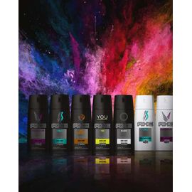 Lot De 300 Deodorant Axe Spray 150 Ml 