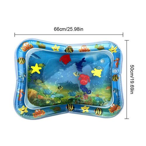 Tapis D'eau Gonflable Pour B¿¿B¿¿ Tapis De Jeu Gonfl¿¿ Coussin Gonflable De Rempli D'eau Amusement D'activit¿¿ D'enfant Aider D¿¿Velopper Les Comp¿¿Tences Cognitives