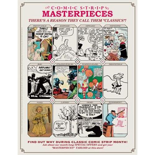 Comics Strip Masterpieces : Peanuts, Steve Canyon ,  N° 1 : Dick Tracy, Krazy Kat, Little Nemo,..