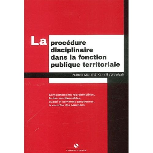 La Procedure Disciplinaire Dans La Fonction Publique Territoriale