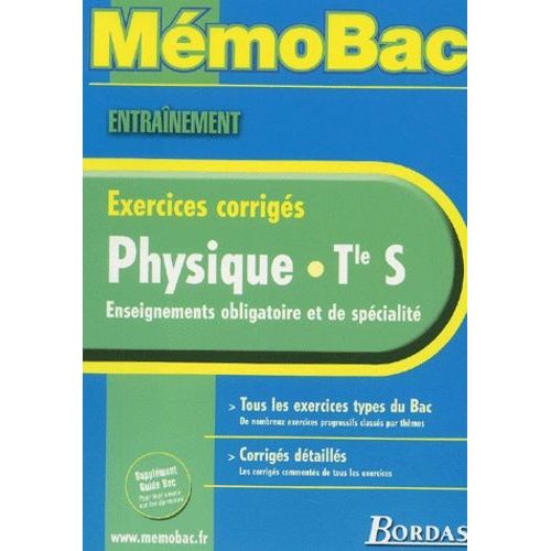 Physique Terminale S Enseignement Obligatoire Et De Specialite