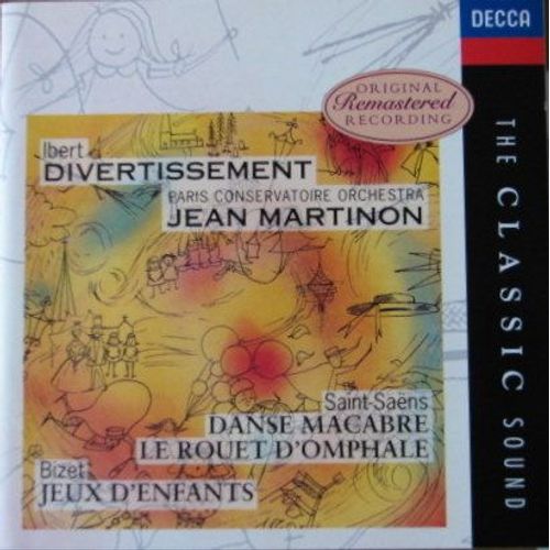 Dirige Ibert, Saint-Saens, Bizet & Berlioz Os Du Conservatoire