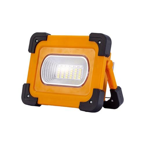 Projecteur Led Rechargeable Lampe Chantier Solaire 70w, 4 Modes Portable Led Lampe De Travail ¿¿Tanche Usb Banque D'alimentation Avec Aimant Pour R¿¿Paration De Voiture, Randonn¿¿E, Camping, Urgence, Sup