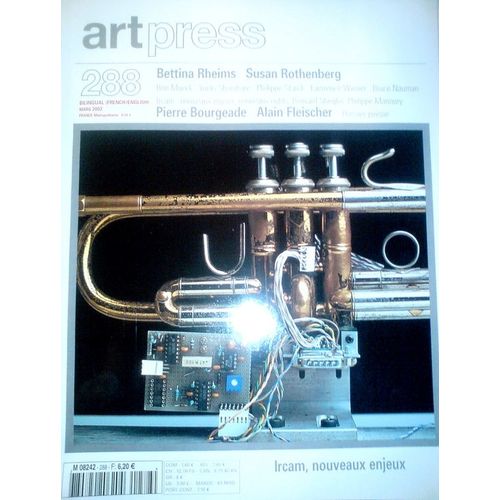 Art Press N° 288 : Bettina Rheims / Susan Rothenberg / Pierre Bourgeade / Alain Fleisher