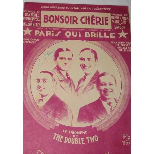 Bonsoir Chérie (Revue Paris Qui Brille 1931)