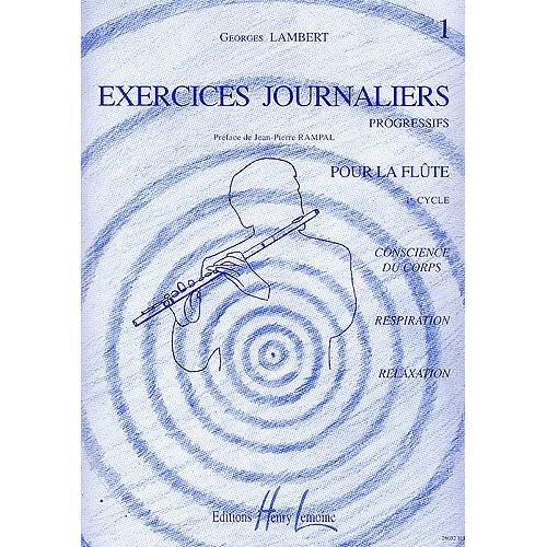 Exercices Progressifs Et Journaliers Pour La Flûte - 1er Cycle