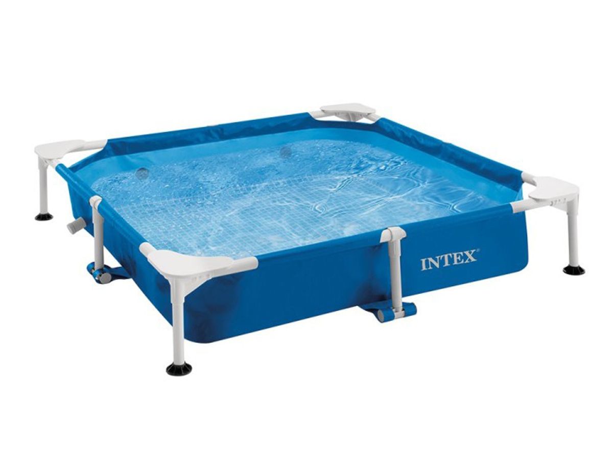 Piscine Tubulaire Carrée Pour Animaux - Intex
