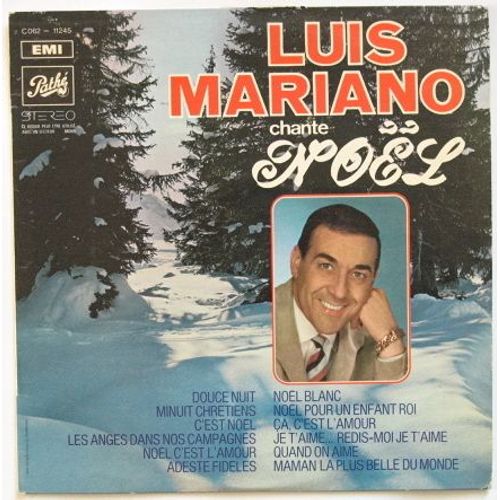 Luis Mariano Chante Noel