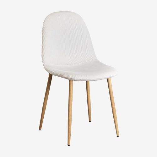 Pack de 2 chaises de salle à manger Glamm Bois naturel