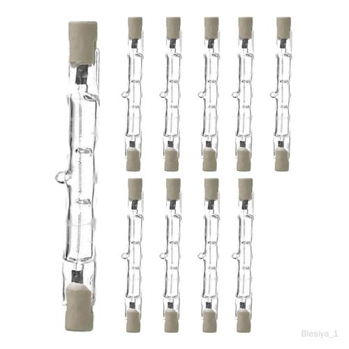 Ampoules Halogènes R7s, 10 Pièces, Pour Le Travail Des Lumières De Paysage J118 300w