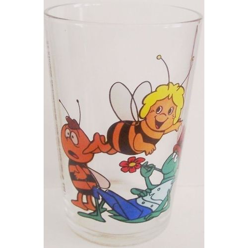 Maya L Abeille Verre Avec Flip Et Willy