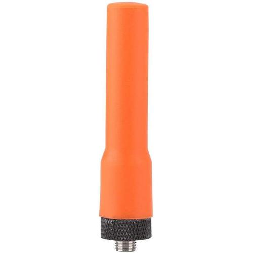 Antenne Talkie Walkie Antenne BNC Femelle Antenne VHF/UHF Dual Band Talkies Walkie SMA-Femelle Compatible avec YAESU/Vertex TYT/Linton/TonFa/WouXun/Baofeng/Zastone ZT-2R Orange