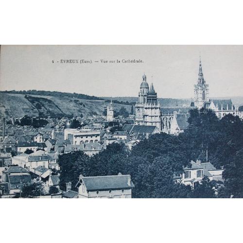 Carte Postale : Évreux, Cathédrale