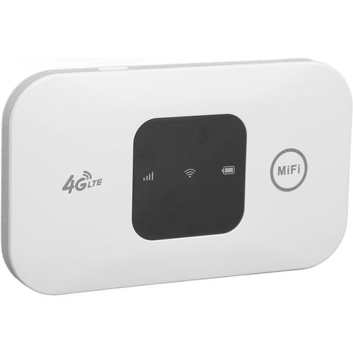 Mobile WiFi Hotspot, Routeur de Voyage Portable sans Fil Supportant 10 Utilisateurs en M¿¿me Temps, Appareil WiFi de Poche avec Grande Batterie 2100mAh, pour un Internet S¿¿curis¿¿ ¿¿ la Maison ou Partout