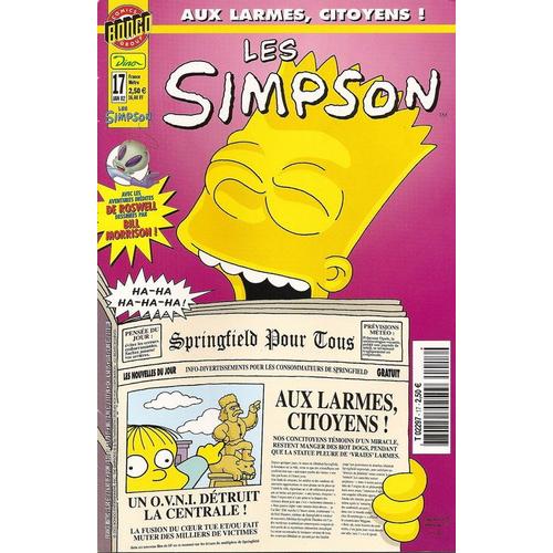 Les Simpson  N° 17 : Aux Larmes, Citoyens!
