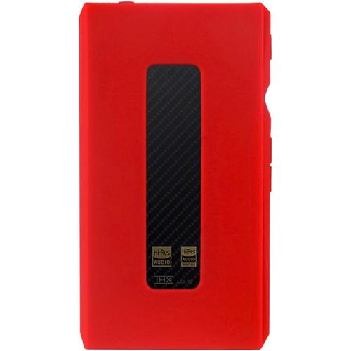 Coque de protection en silicone pour lecteur MP3 FiiO M11 Pro Rouge