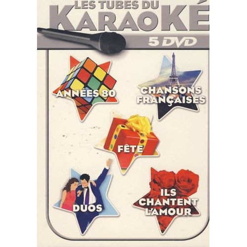 Les Tubes Karaoke Coffret 5 Dvd