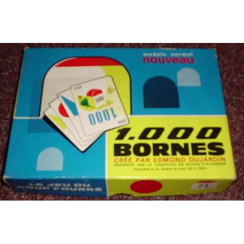 1000 Bornes  " Le Jeu Du Coup Fourré" Année 1960