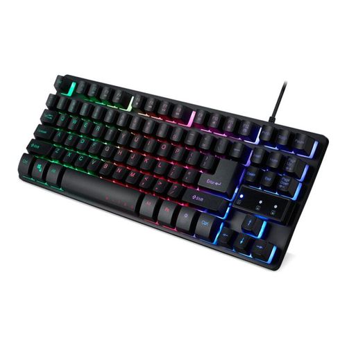 Acer Nitro TKL (NKW120) - Clavier - jeux - rétro-éclairé - USB - AZERTY - Français - noir - Pour la vente au détail