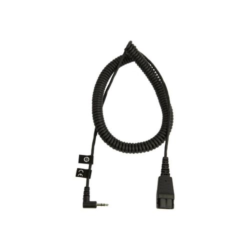 Jabra - Câble pour casque micro - jack micro mâle pour Déconnexion rapide mâle - 2 m