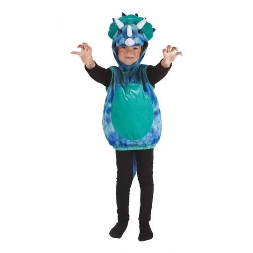 Déguisement Dinosaure Triceratops Ptitclown Ptitclown - Bleu Clair