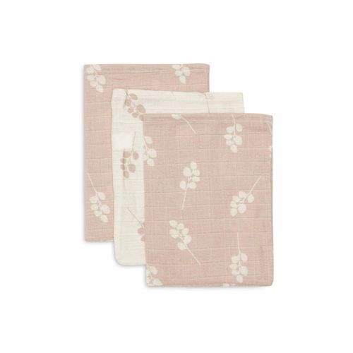 Lot De 3 Gants De Toilette Gaze Coton Twig Wild Rose - Jollein