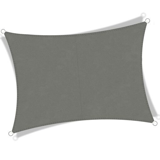 Voile Ombrage Rectangulaire Imperméable - Uv Jardin Terrasse - 2025
