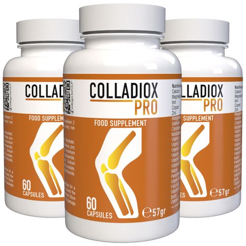 Colladiox Pro - 180 Gélules (3x 60 Gélules), Paquet De 3 