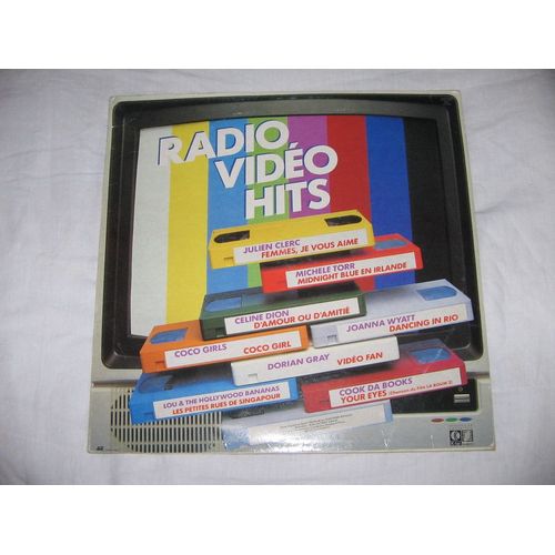 Radio Vidéo Hits - Compilation Année 80 - 16 Titres (Rose Laurens, Julien Clerc, Céline Dion, Culture Club, Cook Da Book, Kim Wilde...)