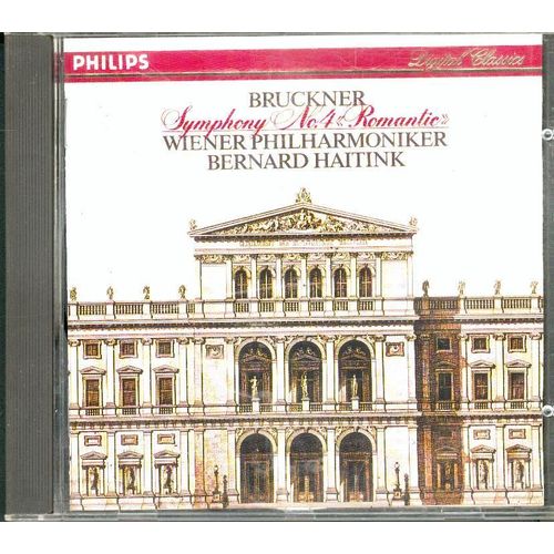 Symphony No. 4 Romantic Par Wiener Philharmoniker De Bruckner