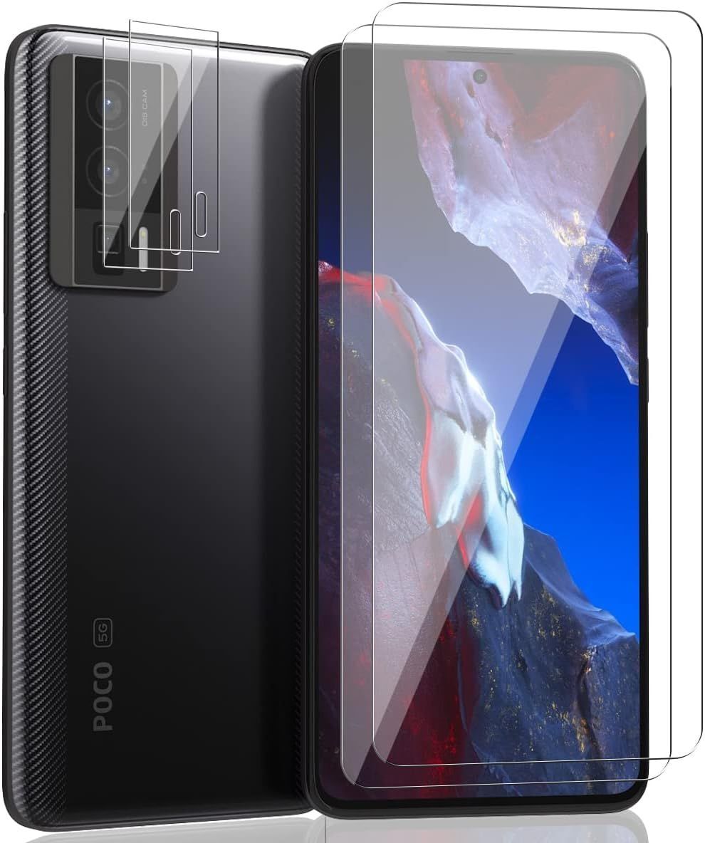 TRAHOO-Verre Trempé pour Xiaomi POCO F5 Pro, Xiaomi POCO F5 Pro Pro...