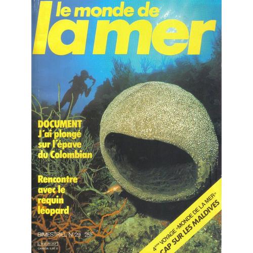 Le Monde De La Mer  N° 29 : Novembre-Decembre 1986