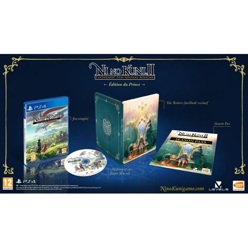Jeu PS4 NI NO KUNI PRINCE'S EDITION - Version NEUVE Sous Blister